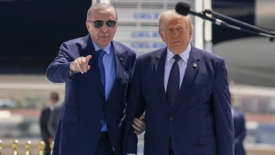 NATO Zirvesi öncesinde resmi ziyaret için Türkiye'ye gelen ABD Başkanı