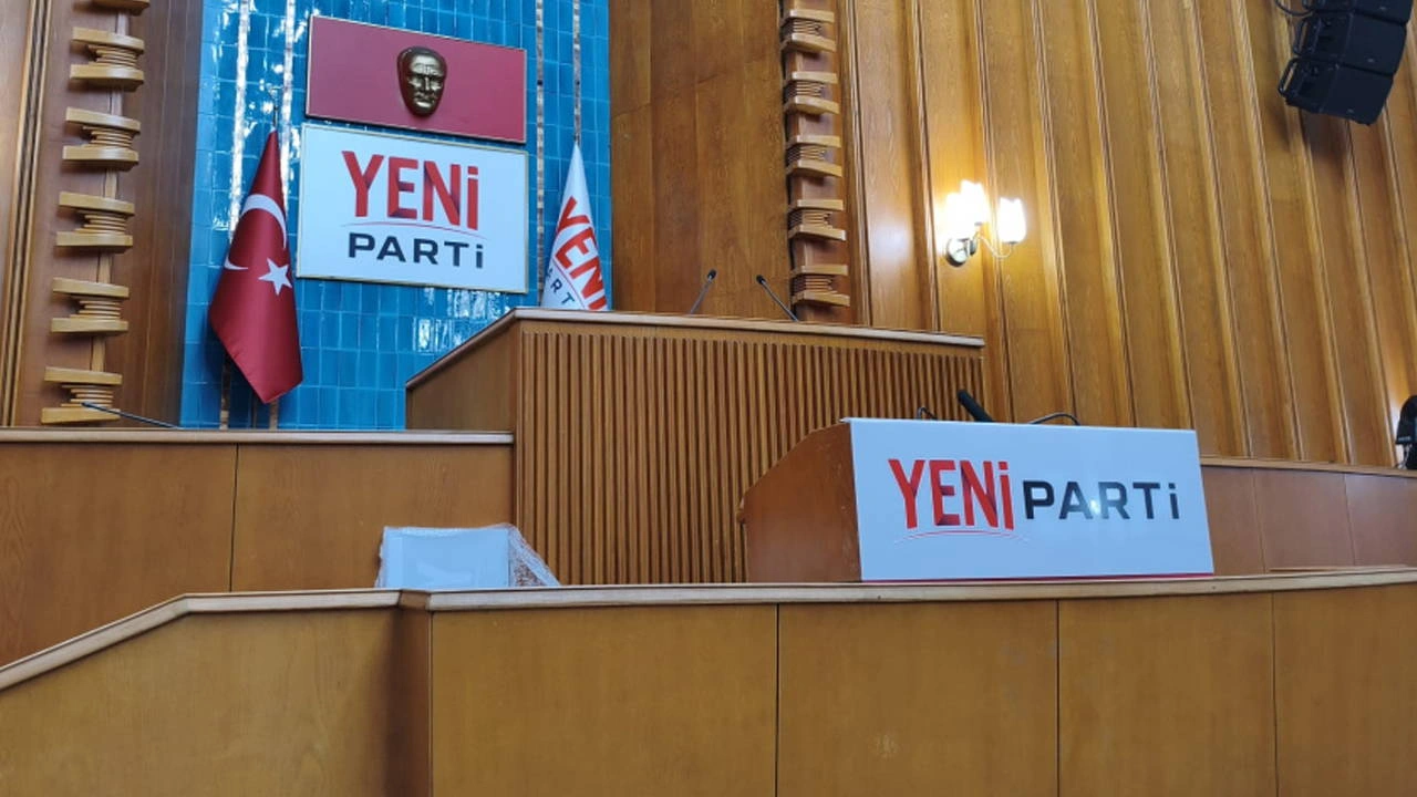 Yeni Parti'nin grup toplantı gün ve saati belli oldu
