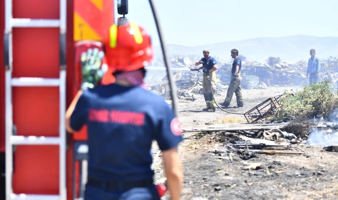 İzmir Büyükşehir Belediyesi, TEFWER Projesi kapsamında filoya uzaktan kumandalı yangın