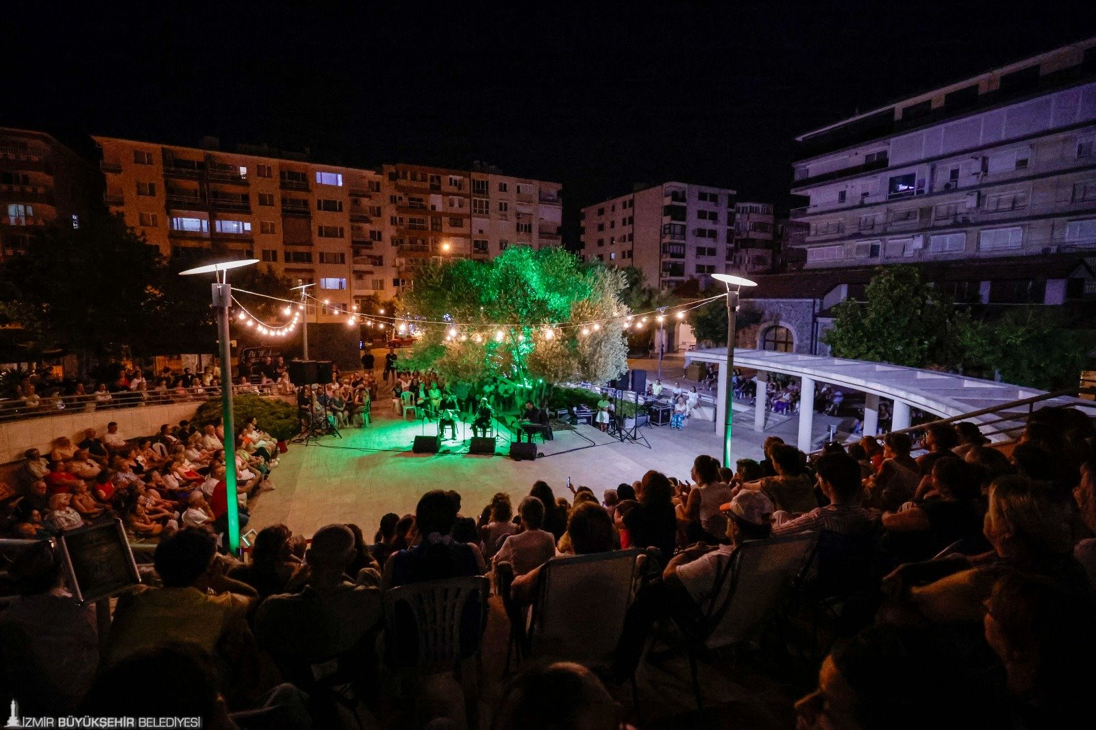 Zeytin ağacının altında “Gece Makamı” ezgileri