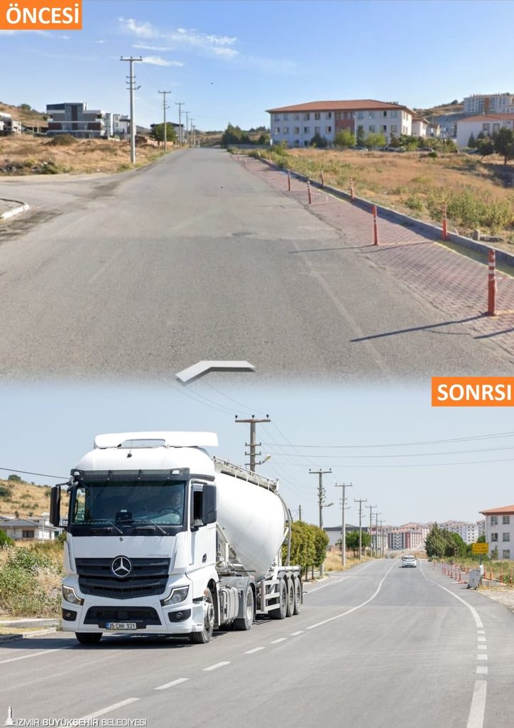 Bergama’da yollar yenileniyor, ulaşım daha güvenli hale geliyor: Tozdan geçilmiyordu; şimdi mükemmel oldu