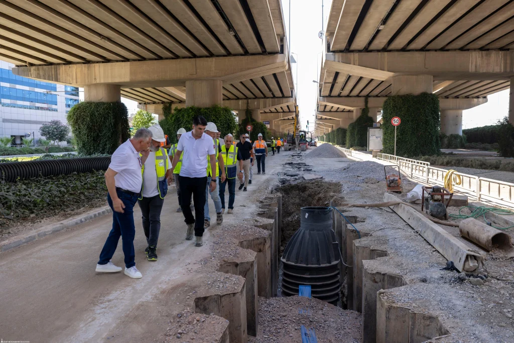 Alsancak Liman Caddesi'nde hummalı çalışma: 3.5 milyarlık yatırımda sona yaklaşıldı