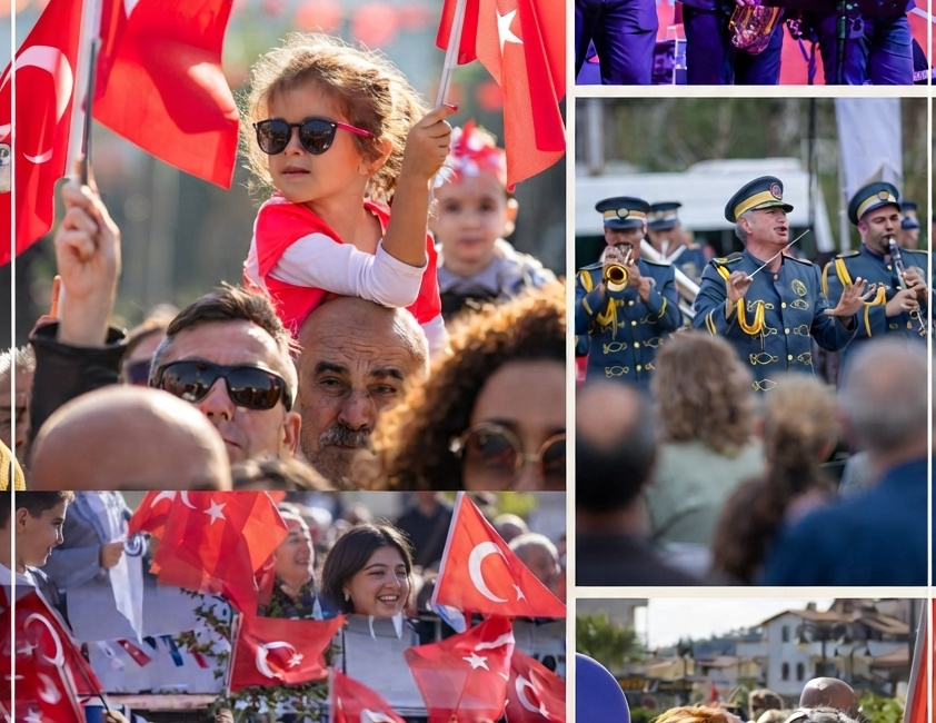 İzmir Büyükşehir Belediyesi, Zafer Bayramı’nın 104. yıl dönümünü kentin dört