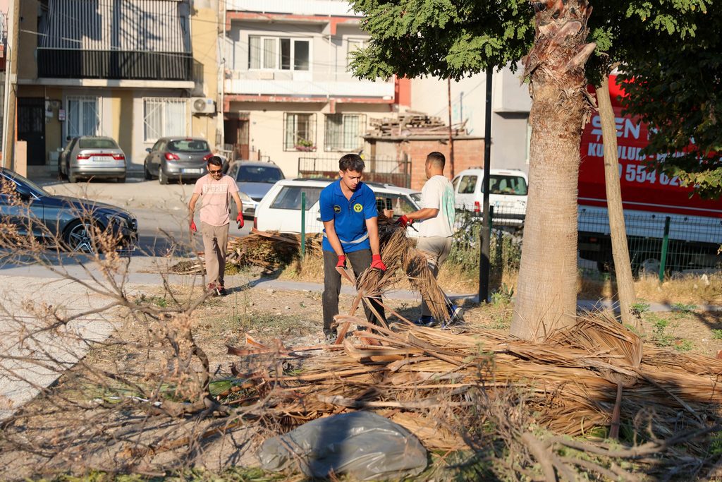 Buca’nın park ve yeşil alanlarında kapsamlı bakım hamlesi 1 Buca’nın park ve yeşil alanlarında kapsamlı bakım hamlesi