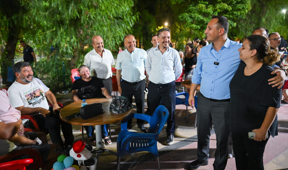 Bornova Belediye Başkanı Ömer Eşki, katılımcı yönetim anlayışı kapsamında Çamdibi