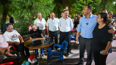 Bornova Belediye Başkanı Ömer Eşki, katılımcı yönetim anlayışı kapsamında Çamdibi