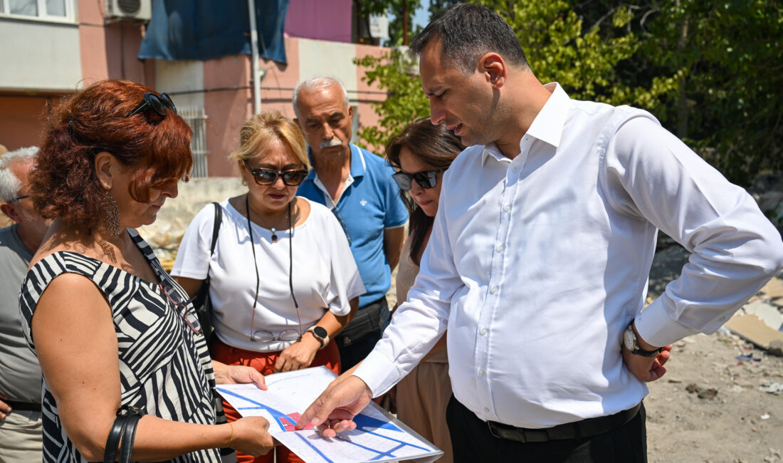 Bornova Belediyesi ve İzmir Büyükşehir Belediyesi iş birliğiyle Serintepe Mahallesi’nde
