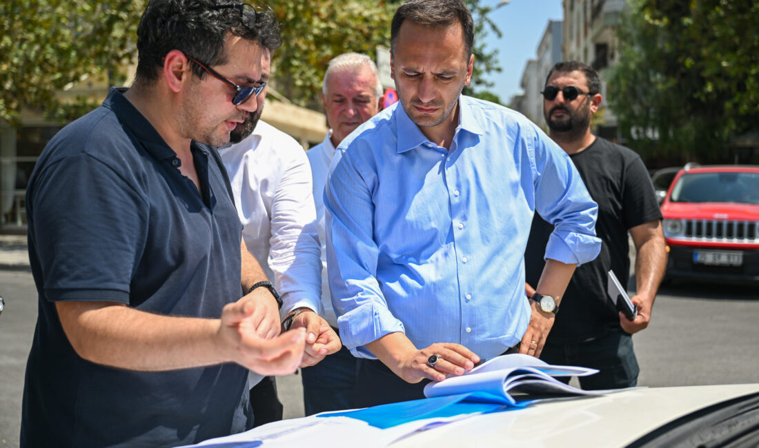Bornova Belediyesi, Zafer ve Süvari Caddeleri’ni kapsayan büyük bir estetik