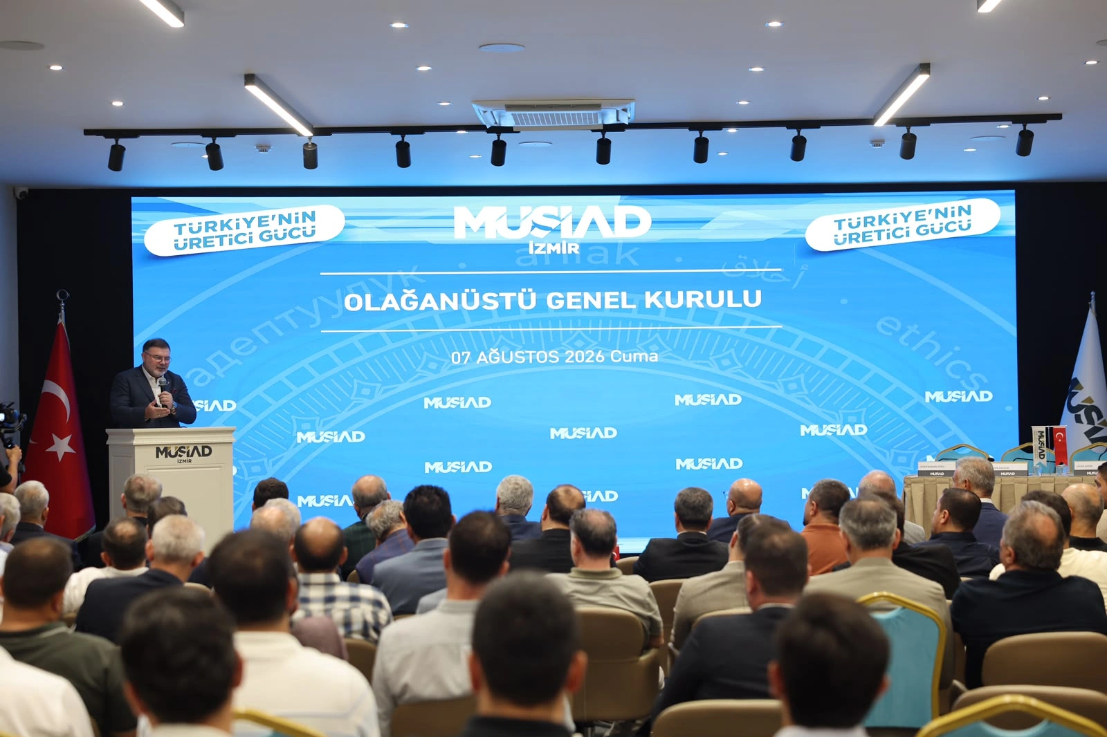 AK Partili Bilal Saygılı'dan MÜSİAD Kongresi'nde Türkiye Yüzyılı vurgusu: "En büyük gücümüz iş dünyamızın üretim azmidir"