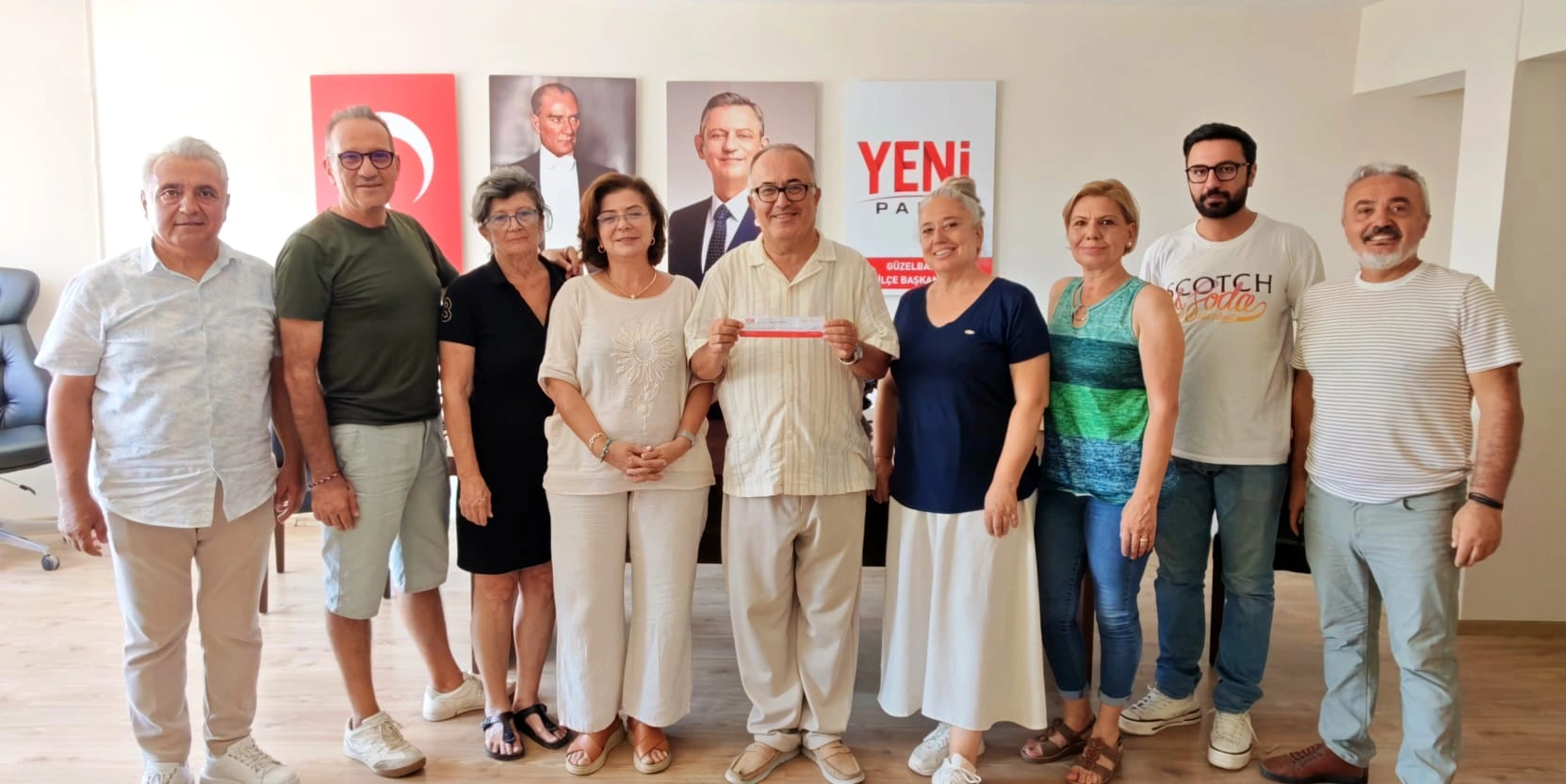 Çağlayan Bilgen Yeni Parti saflarında: 'Canla başla çalışacağız'