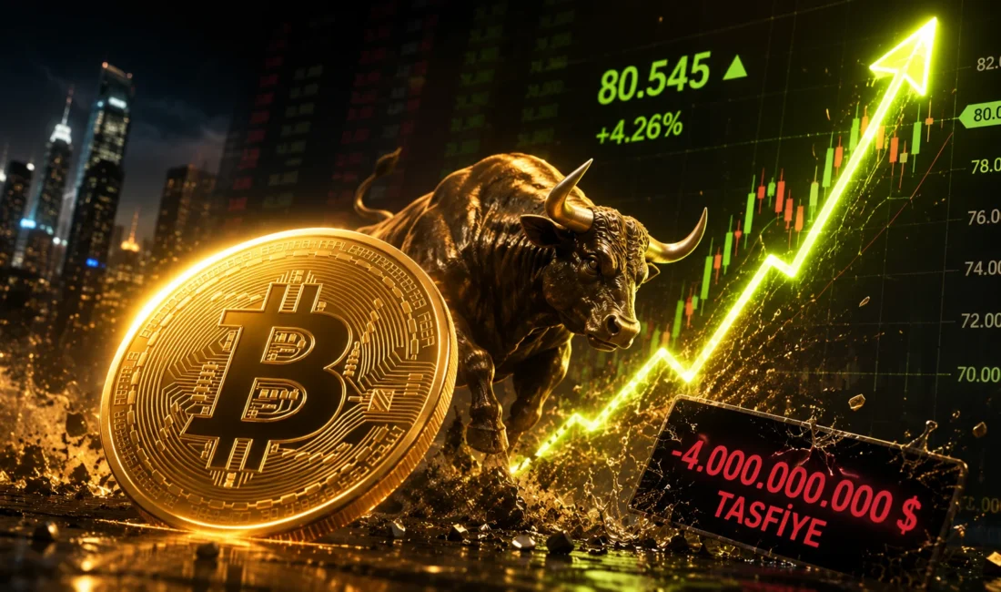 Kripto para piyasalarında son dönemin en sert rallisi yaşanırken, Bitcoin