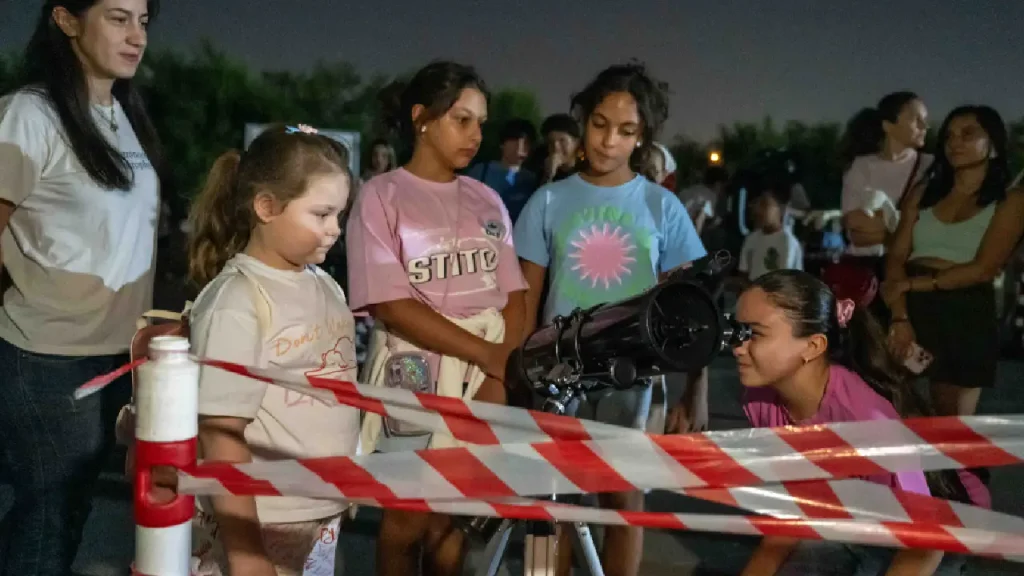 Bornova'da 8500 yıllık tarihin gölgesinde unutulmaz gökyüzü gözlemi