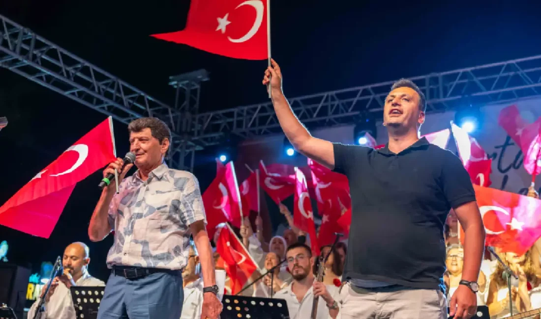 Bornova Belediyesi tarafından 30 Ağustos Zafer Bayramı kapsamında düzenlenen Zafer
