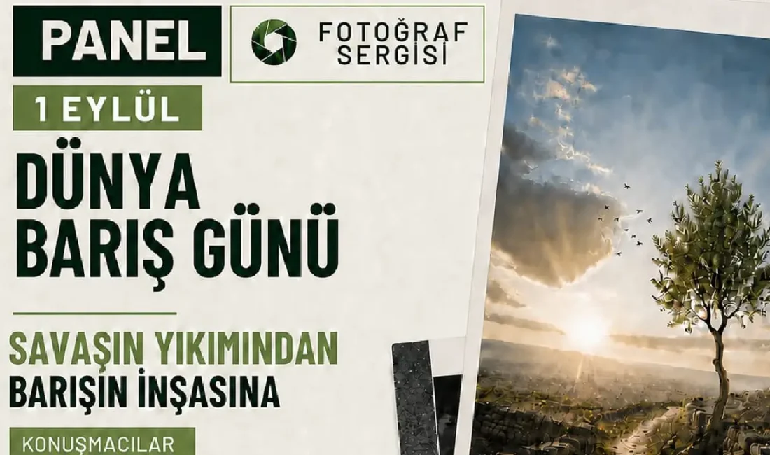 Buca Belediyesi, 1 Eylül Dünya Barış Günü kapsamında savaşların toplumsal