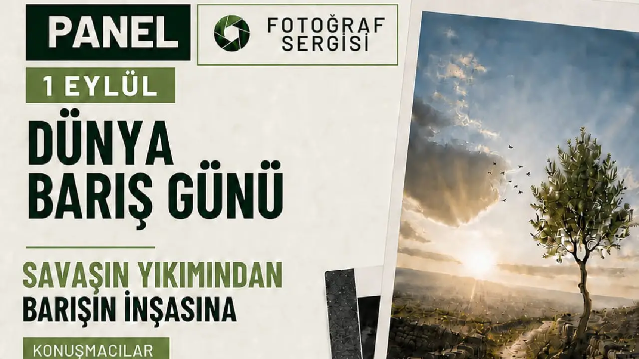 Buca Belediyesi, 1 Eylül Dünya Barış Günü kapsamında savaşların toplumsal