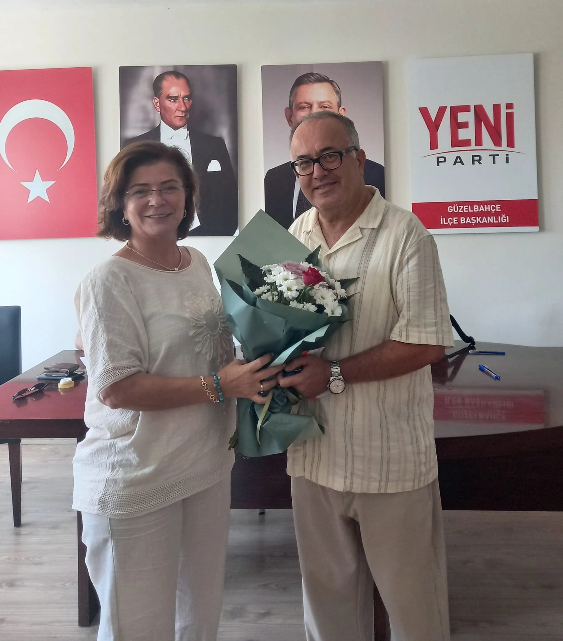 Çağlayan Bilgen Yeni Parti saflarında: 'Canla başla çalışacağız'