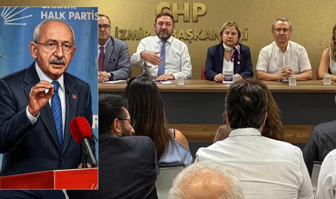 Cumhuriyet Halk Partisi İzmir İlçe Başkanları yerel örgütlenme ve saha