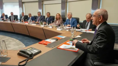 Kemal Kılıçdaroğlu liderliğindeki Cumhuriyet Halk Partisi (CHP) Merkez Yönetim Kurulu
