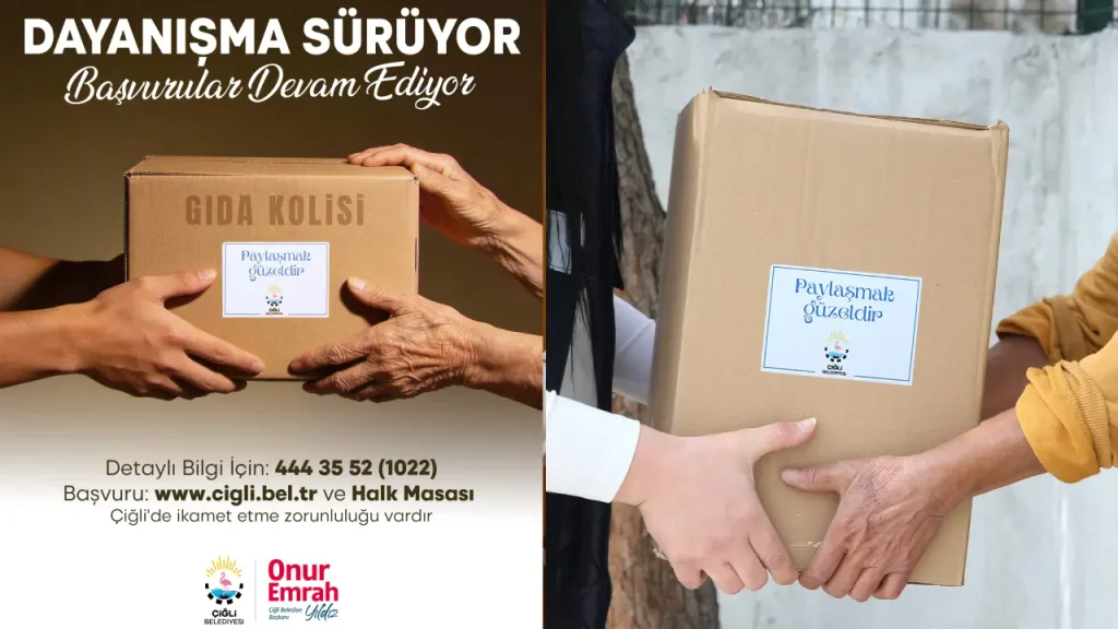 Çiğli’de sosyal belediyecilik büyüyor: 2026’nın ilk 6 ayında binlerce aileye destek