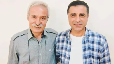 DEM Parti İmralı Heyeti üyeleri Pervin Buldan ve Mithat Sancar,