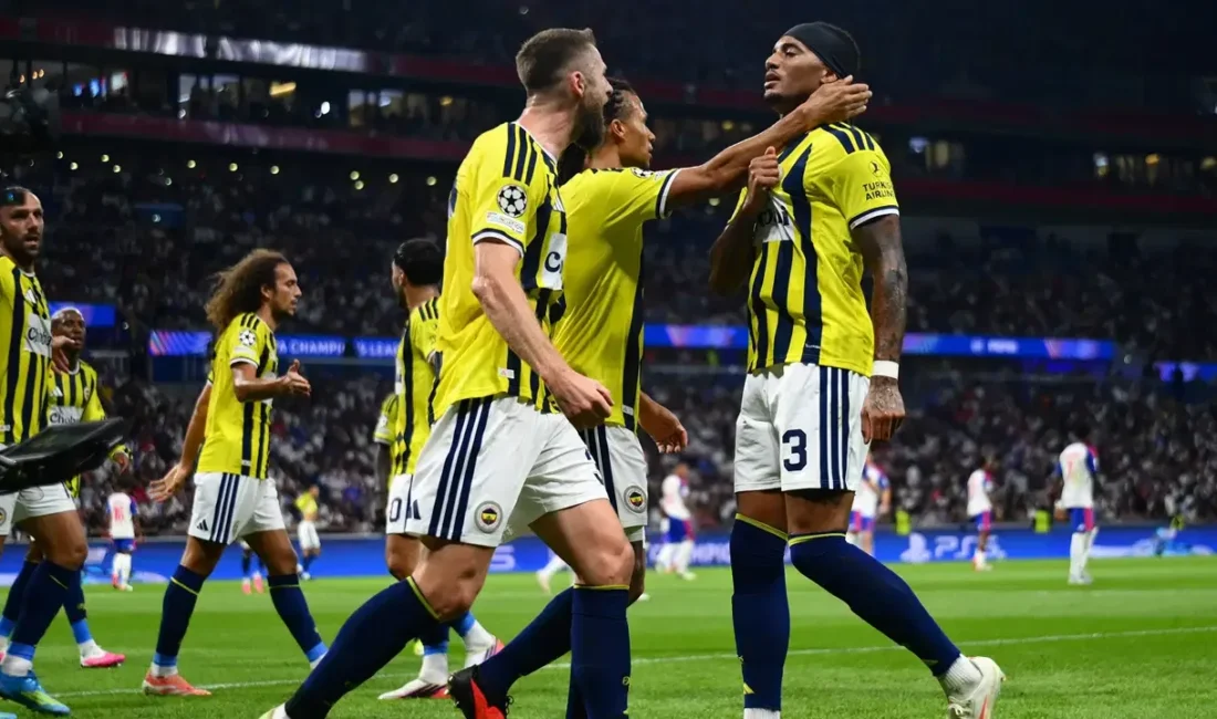 İlk maçtaki 1-1’lik beraberliğin ardından Fransa deplasmanına çıkan Fenerbahçe, Lyon’u