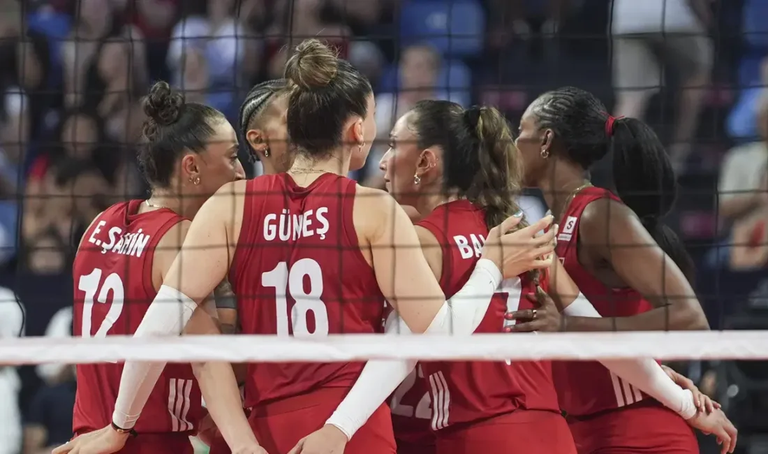 A Milli Kadın Voleybol Takımı, Trendyol 2026 Avrupa Şampiyonası'ndaki ilk
