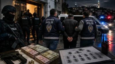 Esnafı haraca bağlayan, dükkanlara silah zoruyla ortak olup kara parayı