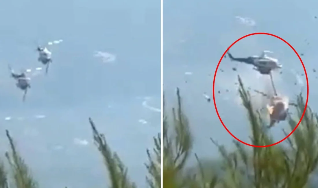 Yunanistan’da kontrol altına alınamayan orman yangınlarına müdahale eden iki itfaiye