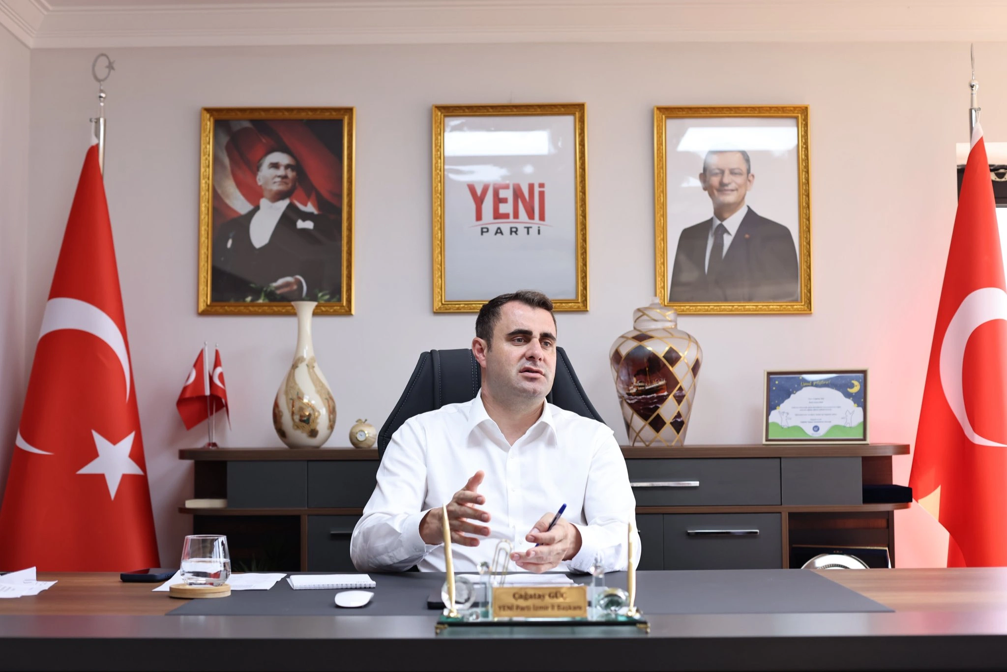 Çağatay Güç ilk toplantıyı yaptı: 'Değişimi dört bir yana taşıyacağız'