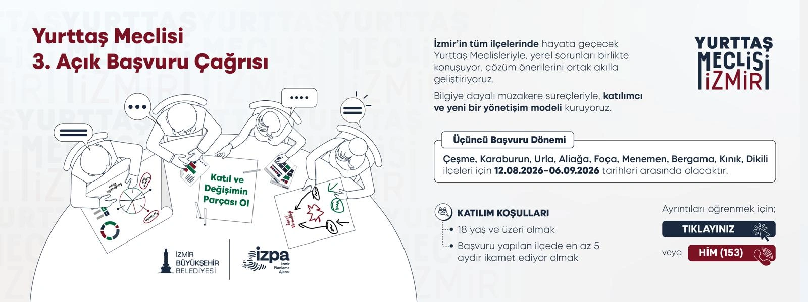 İzmir'de yeni dönem başladı! Söz hakkı sizde...