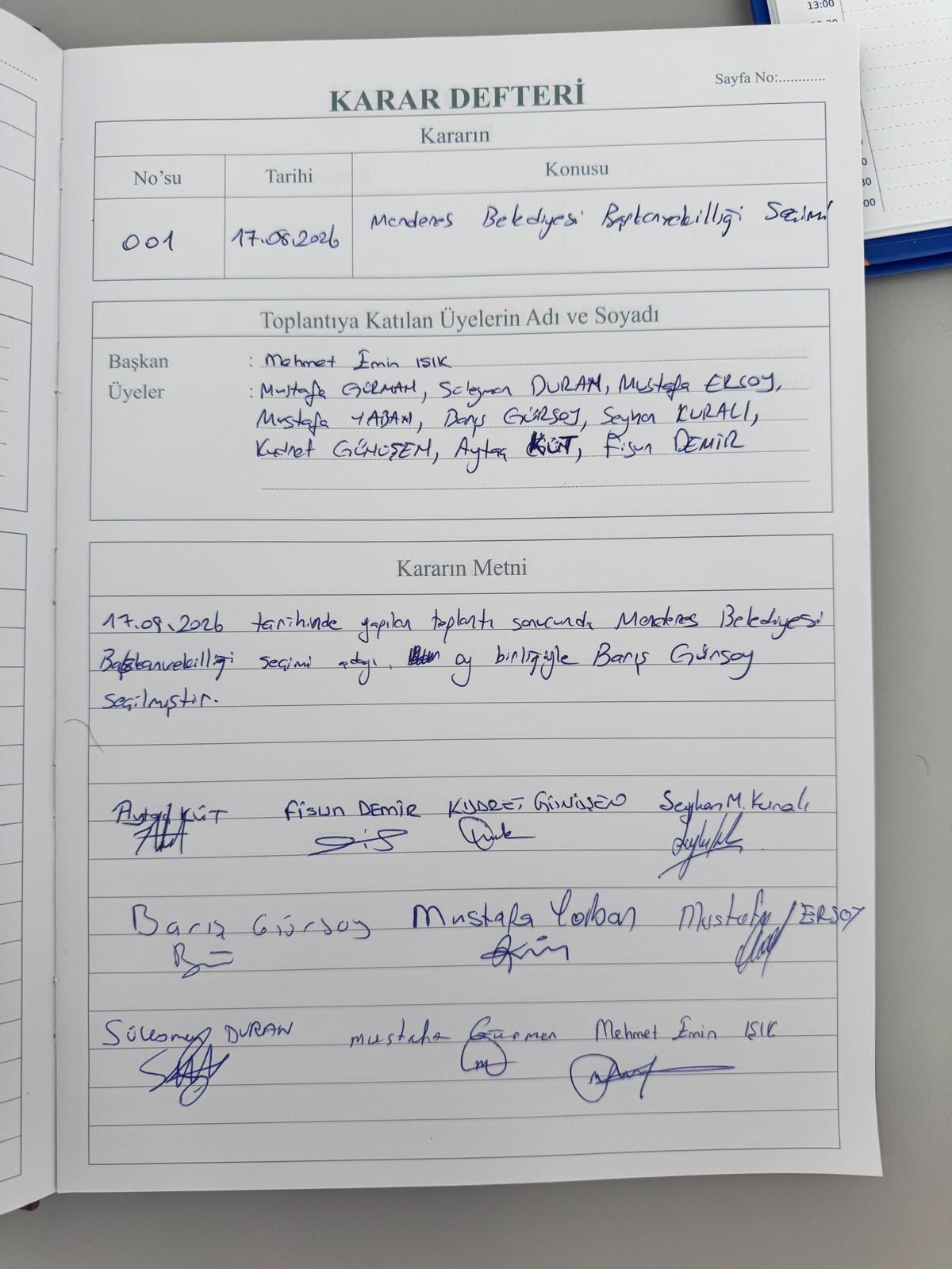 YENİ Parti Menderes İlçe Başkanı Işık'tan Şirzat Peker açıklaması