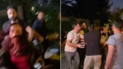 Ankara’da Enerji ve Tabii Kaynaklar Bakanlığı önünde toplanan Bağımsız Maden-İş
