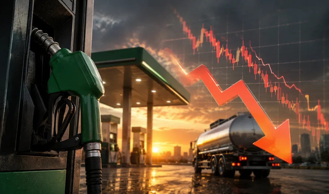 Brent petroldeki hızlı gerilemeyle birlikte akaryakıtta kartlar yeniden karılıyor. ABD