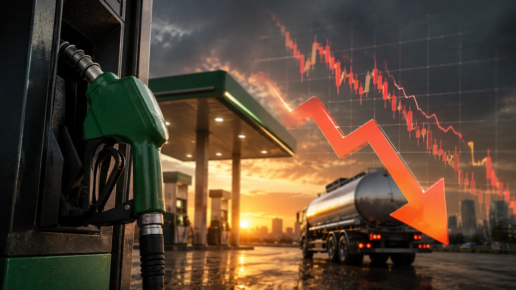 Brent petroldeki hızlı gerilemeyle birlikte akaryakıtta kartlar yeniden karılıyor. ABD
