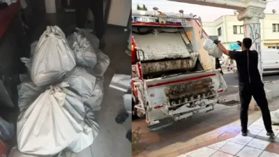 Bodrum’da kapalı durumdaki bir kasap deposundan çevreye yayılan ağır kokular