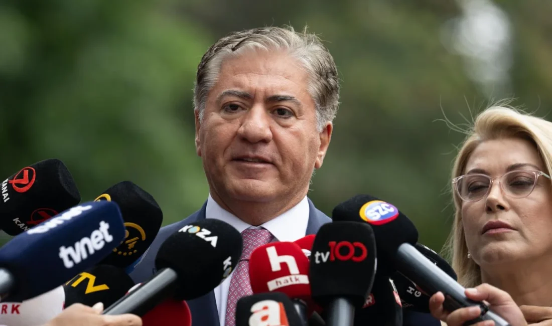 Yeni Parti Grup Başkanvekili Murat Emir, iş insanı Aziz İhsan
