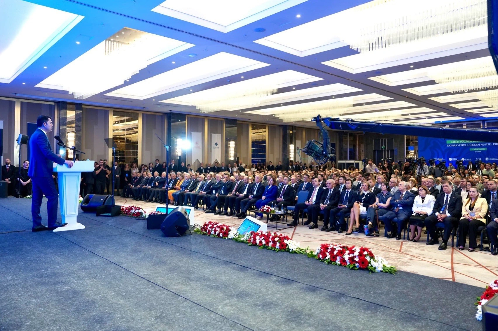 Başkan Tugay Murat Kurum'un evsahipliğindeki İklim Dirençle Kentler Zirvesi'nde