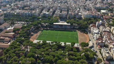 İzmir Büyükşehir Belediyesi, Ödemişli sporcuların kullandığı Saraçoğlu Stadı’nın yaklaşık 8