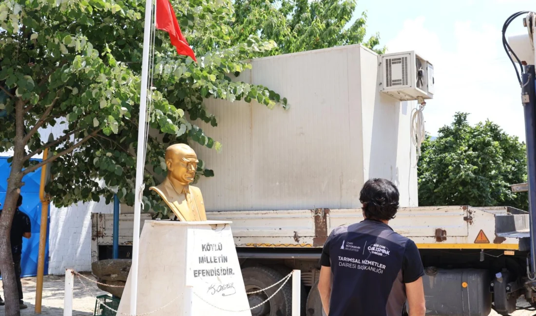 Merkezden bir saat uzaklıktaki yüksek rakımlı yayla köyünde pazarcı gelmeyince