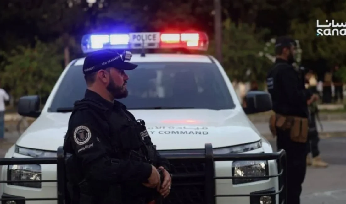 Suriye’nin başkenti Şam’ın Ceramana Mahallesi girişinde bulunan kontrol noktasına düzenlenen