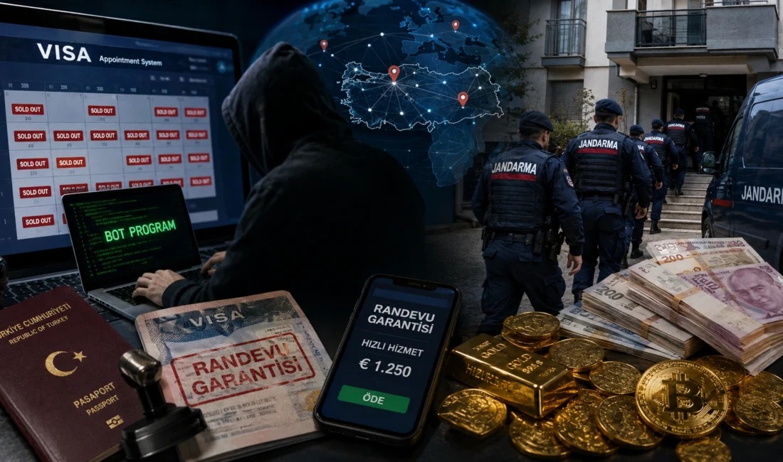 İzmir’in de aralarında bulunduğu 6 ilde vize randevu sistemlerini bot