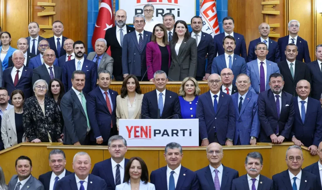 Genel Başkanlığını Özgür Özel'in yürüttüğü YENİ Parti, örgütlenme çalışmalarının ilk