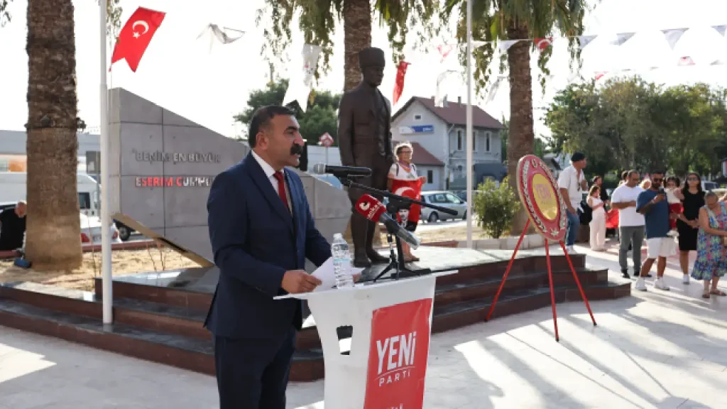 YENİ Parti Çiğli İlçe Başkanlığı açıldı: "Siyaset insan hayatına dokunursa değerlidir"
