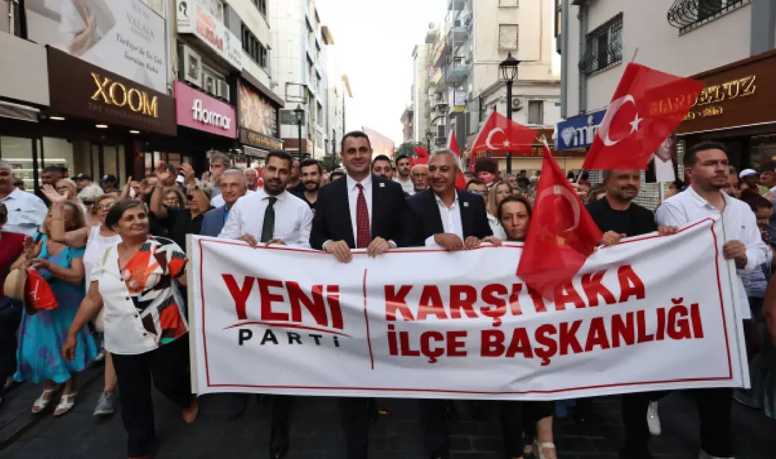 YENİ Parti Karşıyaka İlçe Başkanlığı, yoğun katılımla düzenlenen törenle açıldı.
