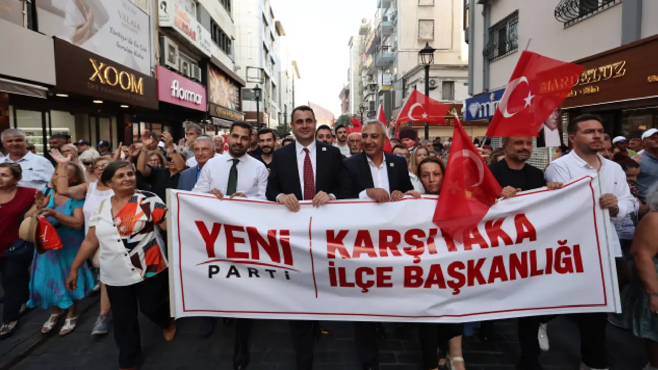 YENİ Parti Karşıyaka İlçe Başkanlığı, yoğun katılımla düzenlenen törenle açıldı.