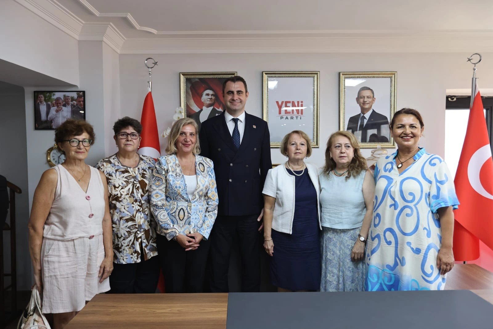CHP'de uzun yıllar boyunca il kadın kolları başkanlığı görevini yürüten