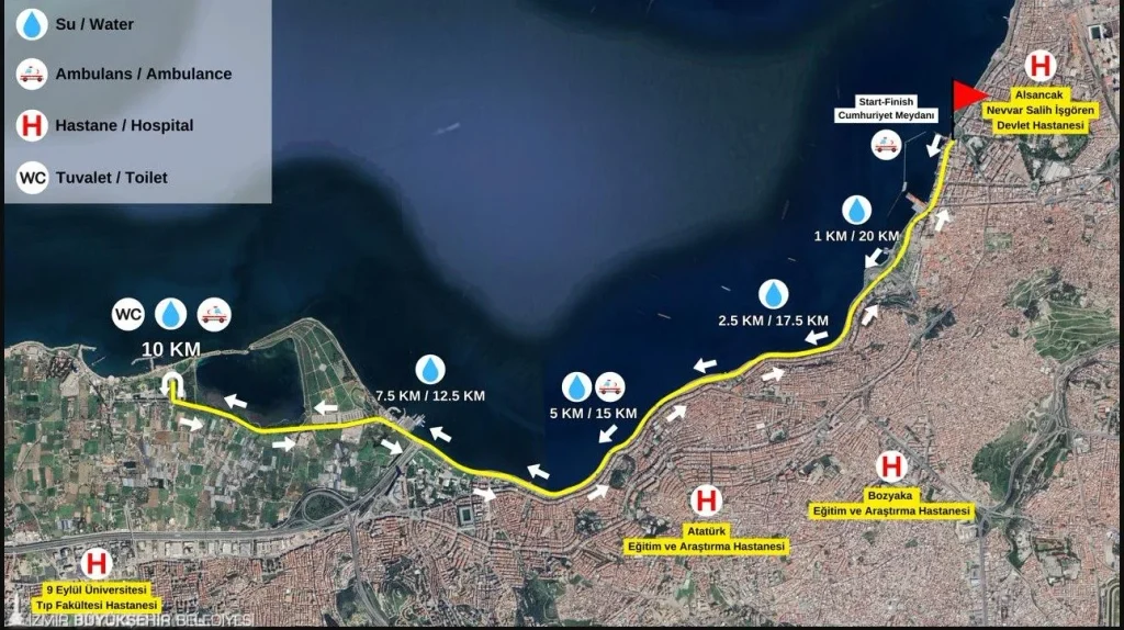 İzmir Yarı Maratonu için geri sayım başladı 6 İzmir Yarı Maratonu için geri sayım başladı