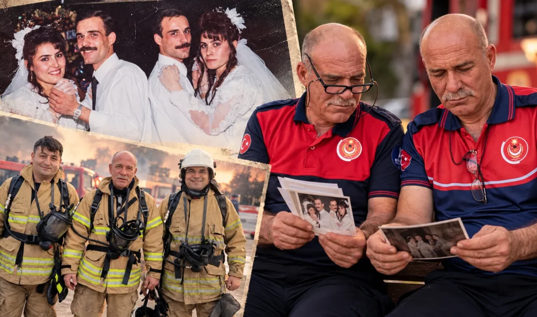 İzmir İtfaiyesi'nin gururu Berber kardeşler! Aynı gün kız istemeye gittiler,