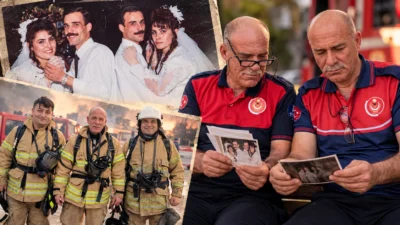 İzmir İtfaiyesi'nin gururu Berber kardeşler! Aynı gün kız istemeye gittiler,