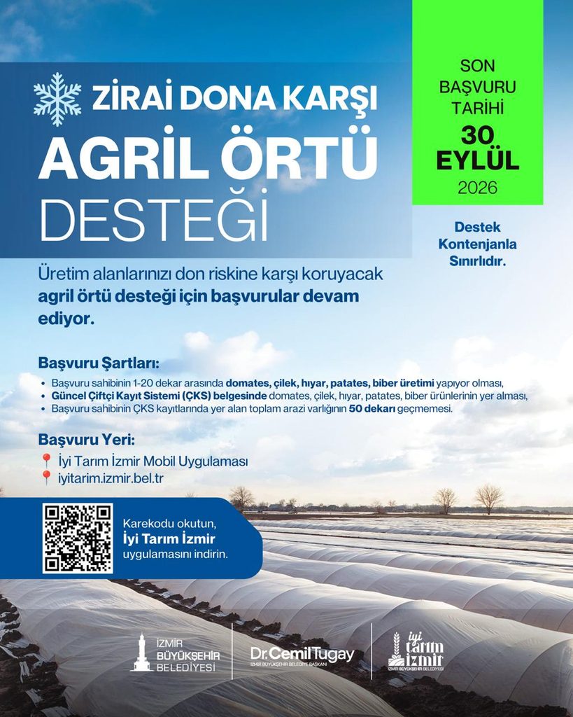 “Artan maliyetlere ve iklim krizine karşı çiftçiye büyük destek!" Başvuru tarihleri netleşti... 16 “Artan maliyetlere ve iklim krizine karşı çiftçiye büyük destek!" Başvuru tarihleri netleşti...